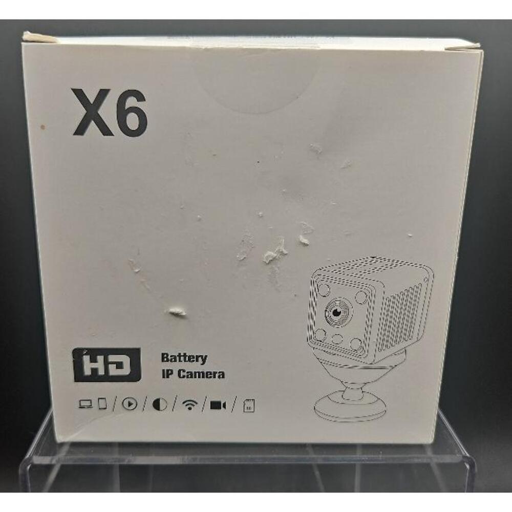 NWT HD 6X Battery IP Camera WDR Detection TFCard Cloud 20FPS Modern Surveillance